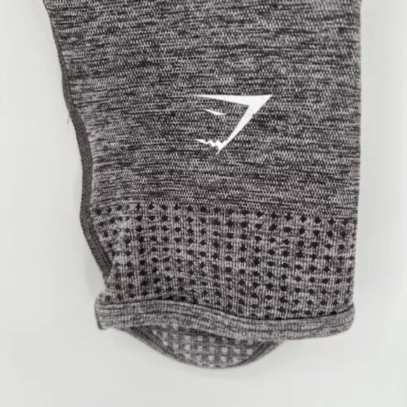 Gymshark Vital Boost Leggings Size M Smokey Gray Marl High Rise Ankle Athletic‎ - Picture 6 of 13